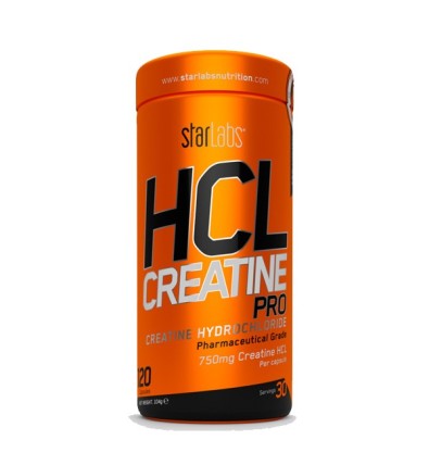 Creatine HCL 120 Cápsulas - StarLabs