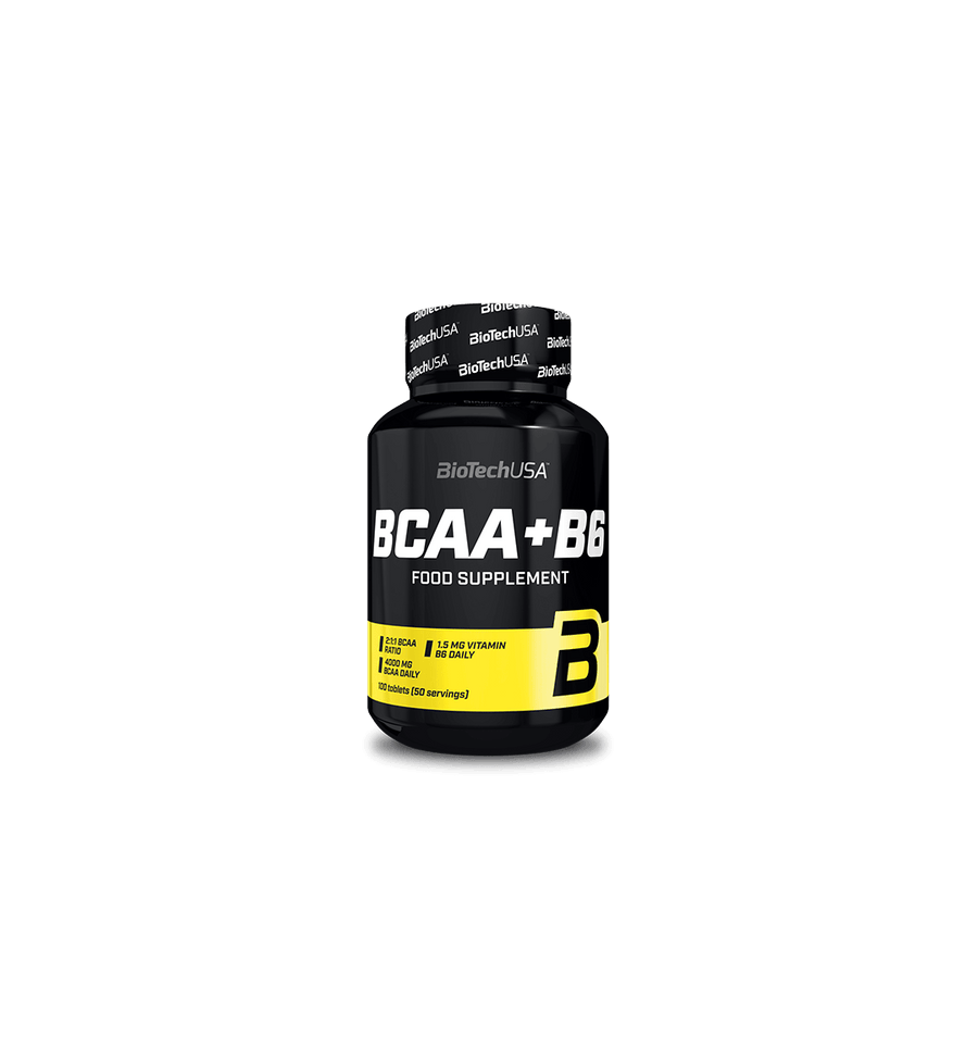 BCAA+B6 100 Tabletas - Biotech Usa