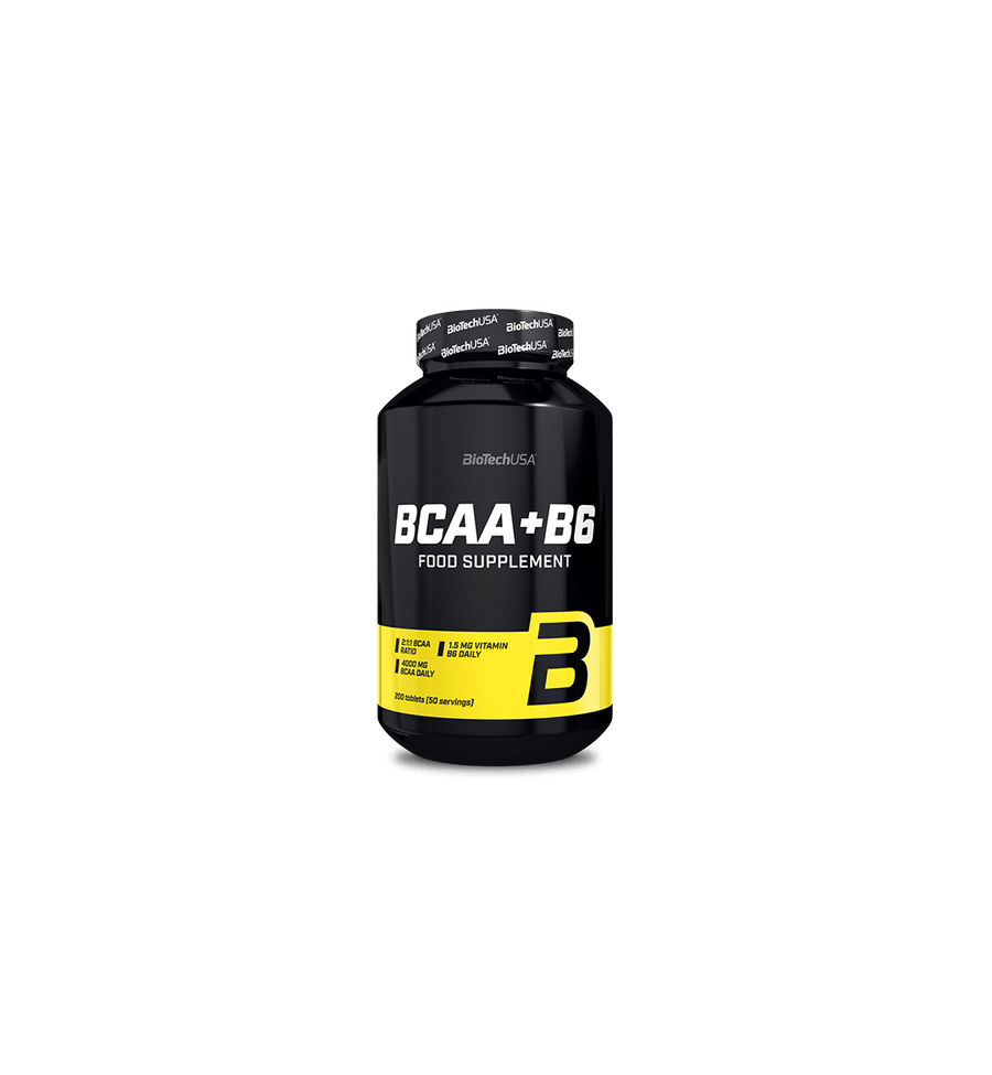 BCAA+B6 200 Tabletas - Biotech Usa