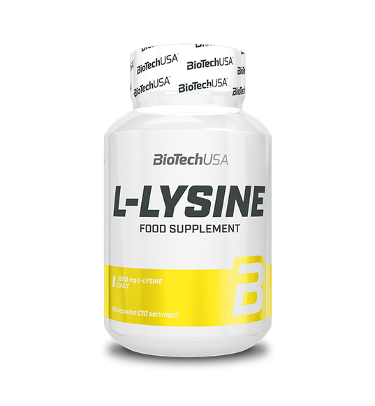 L-Lysine 90 Cápsula - Biotech Usa