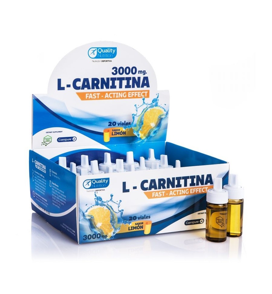 L-Carnitina Carnipure® 20 viales - Quality Nutrition