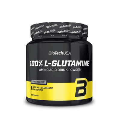 100% L-Glutamine 240g - Biotech Usa