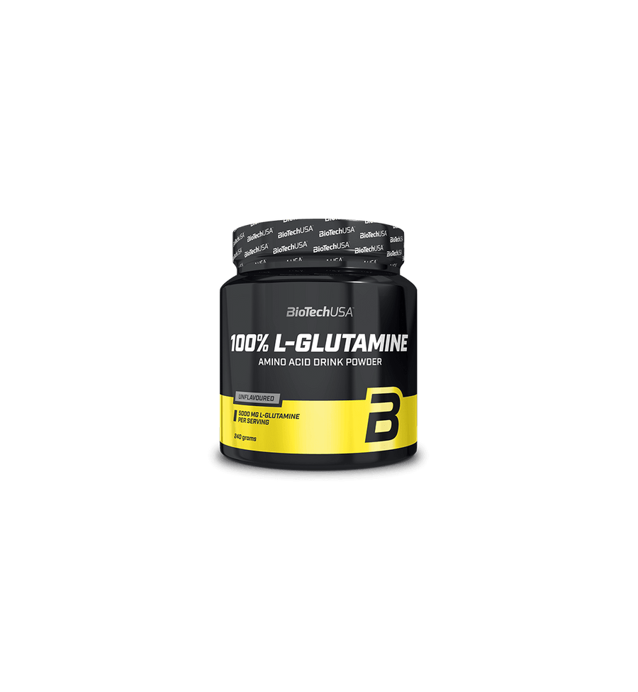 100% L-Glutamine 240g - Biotech Usa