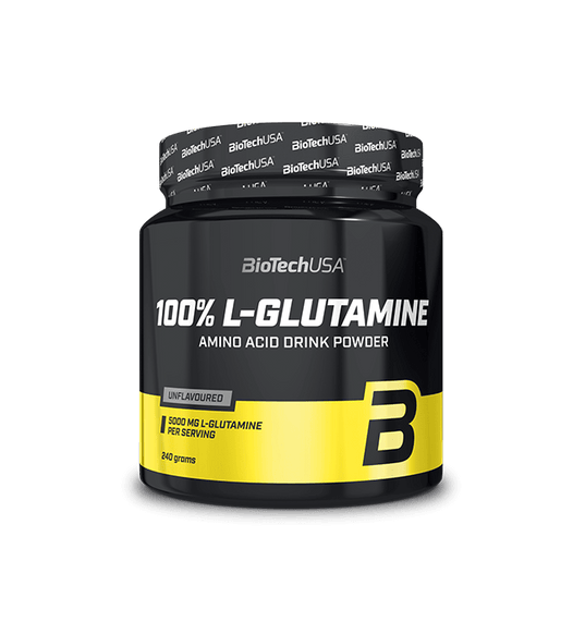 100% L-Glutamine 240g - Biotech Usa