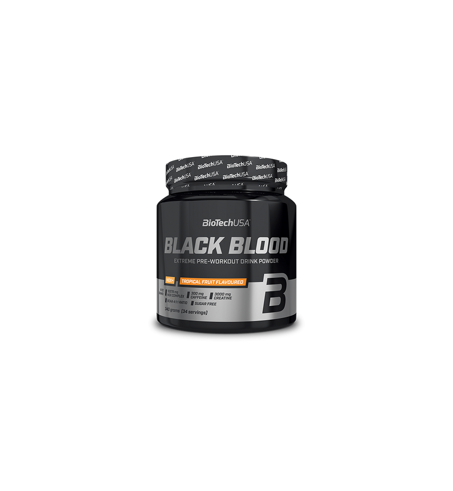 Black Blood NOX+ 340g - Biotech Usa