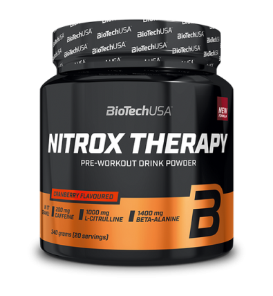 Nitrox Therapy en polvo 340g - Biotech Usa