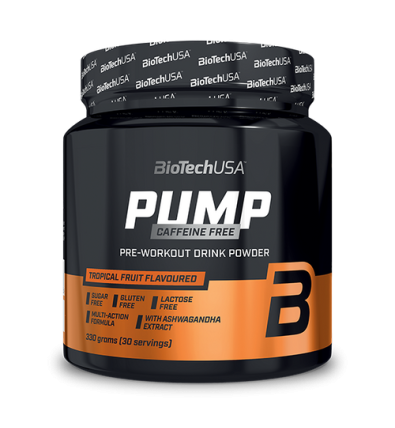 Pump Caffeine Free 330g - Biotech Usa