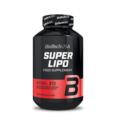 Super Lipo 120 Tabletas - Biotech Usa