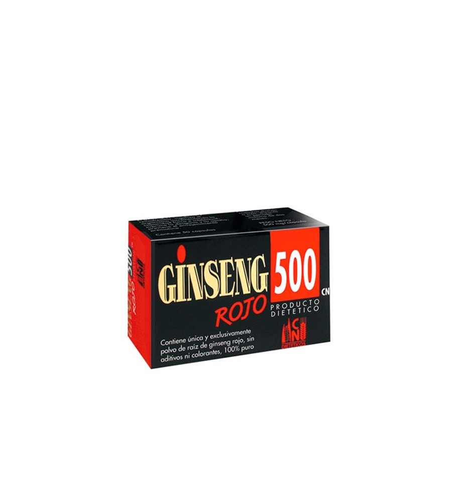 Ginseng Rojo 500 50 cápsulas - NutriSport