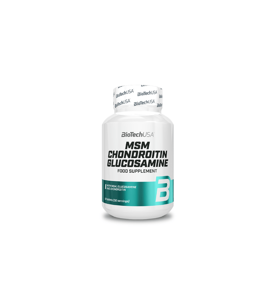 MSM Chondroitin Glucosamine 60 Tabletas - Biotech Usa