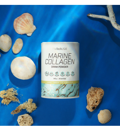 Marine Collagen en Polvo 240g - Biotech Usa