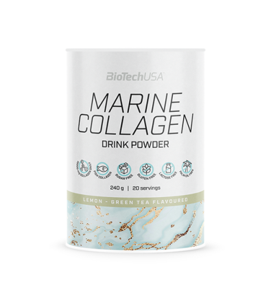 Marine Collagen en Polvo 240g - Biotech Usa