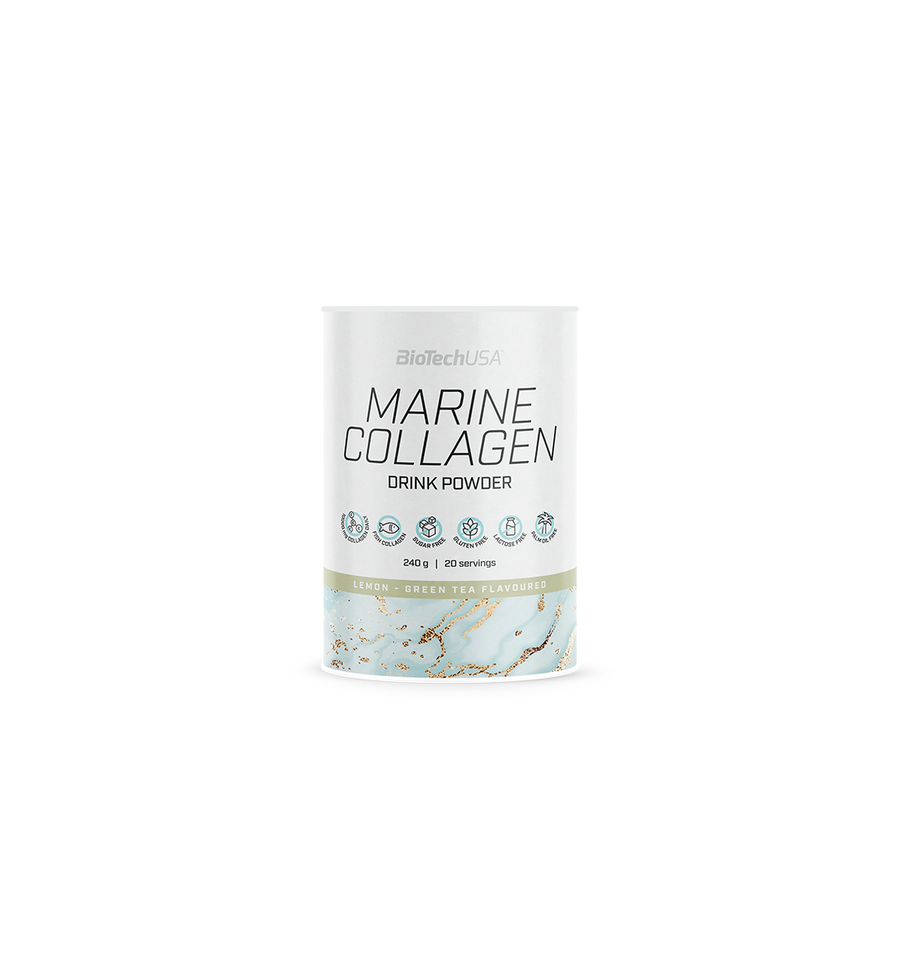 Marine Collagen en Polvo 240g - Biotech Usa