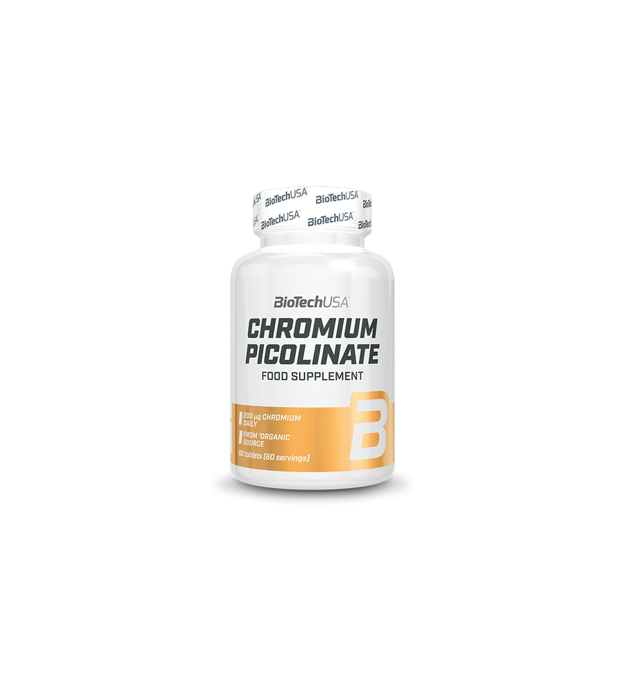 Chromium Picolinate 60 Comprimidos - Biotech Usa