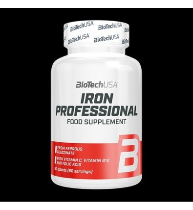 Iron Professional 60 Comprimidos - Biotech Usa