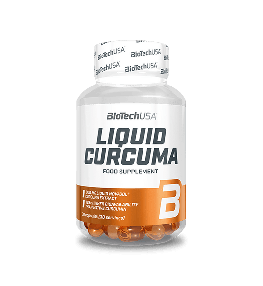 Liquid Curcuma 30 Cápsulas - Biotech Usa