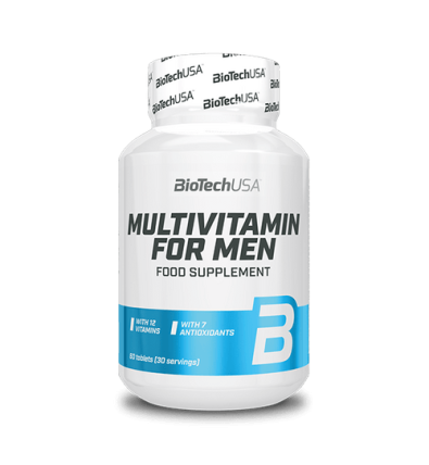 Multivitamin For Men 60 Comprimidos - Biotech Usa