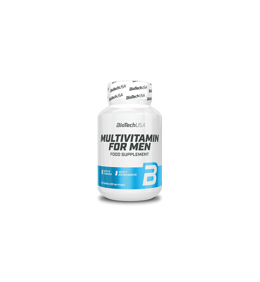 Multivitamin For Men 60 Comprimidos - Biotech Usa