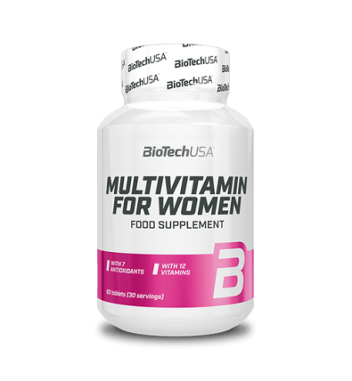 Multivitamin For Women 60 Comprimidos - Biotech Usa