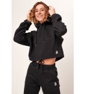 LEAGUE Sudadera Recortada para Mujeres - Biotech Usa