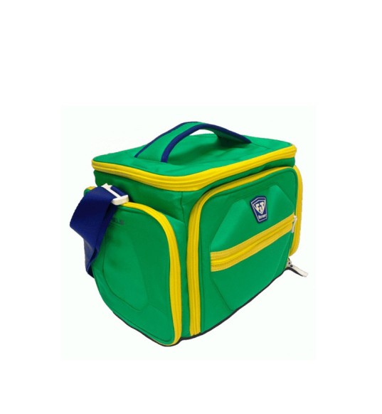 Bolsa Deportiva The Shield Verde y Amarillo de Fitmark