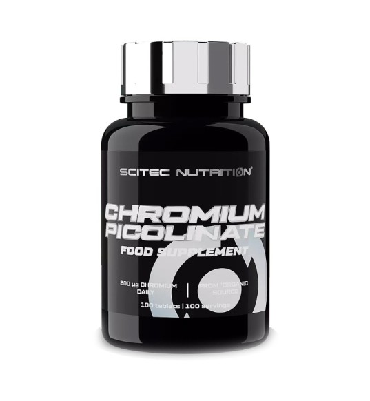 Picolinato de Cromo 100 Tabletas - Scitec Nutrition