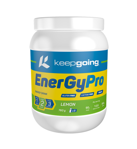 Vegan EnergyPro Drink 760gr - Keepgoing