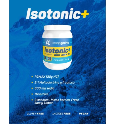 Vegan Isotonic Plus 700gr - Keepgoing