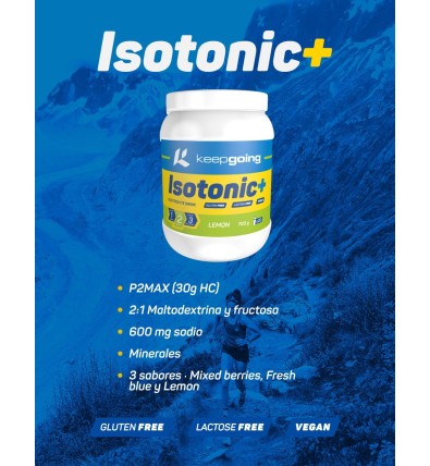 Vegan Isotonic Plus 700gr - Keepgoing