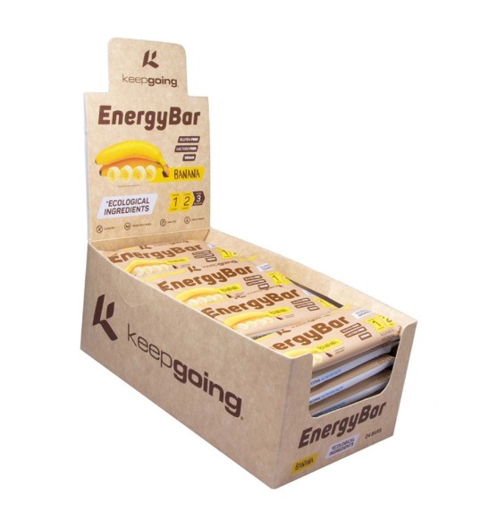 Vegan Energy Bar 24x40gr - Keepgoing