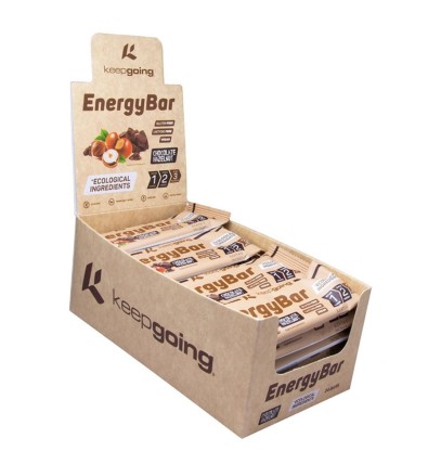 Vegan Energy Bar 24x40gr - Keepgoing