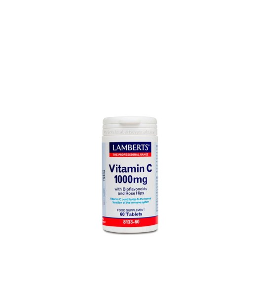 Vitamina C 1000mg 60 tabletas de Lamberts