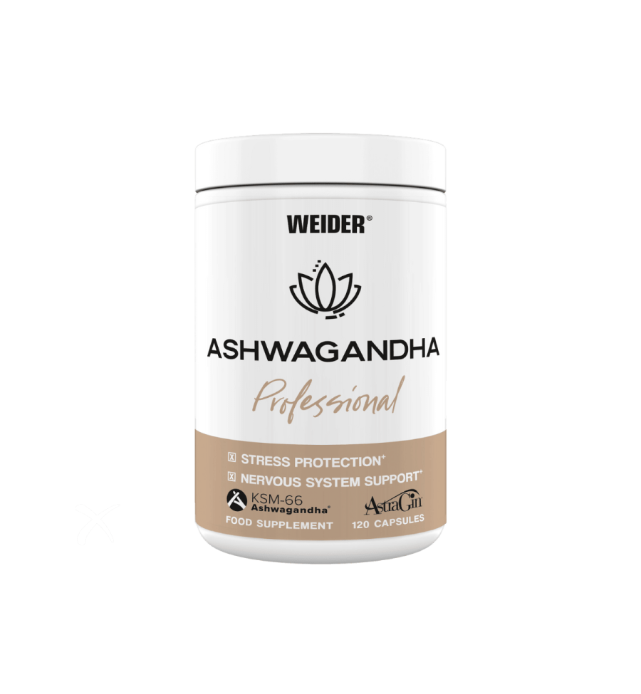 Ashwagandha Professional 120 Cápsulas - Weider