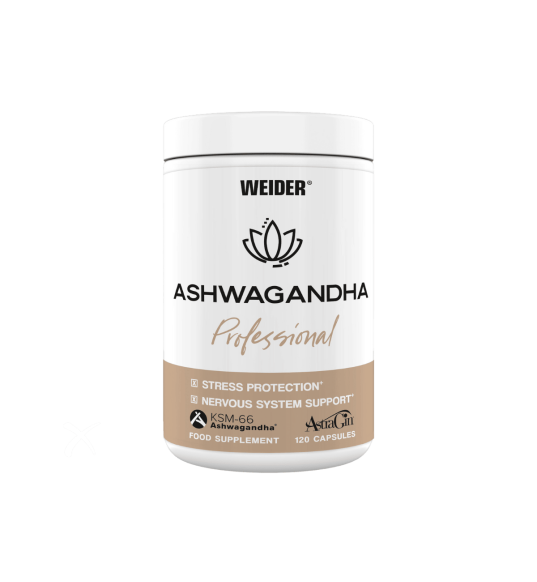 Ashwagandha Professional 120 Cápsulas - Weider