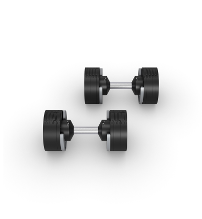 Mancuernas Ajustables 2 a 20kg (1 par) - Horizon Fitness