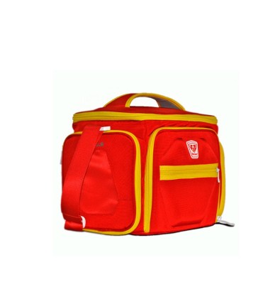 Bolsa Deportiva The Shield Rojo y Amarillo de Fitmark