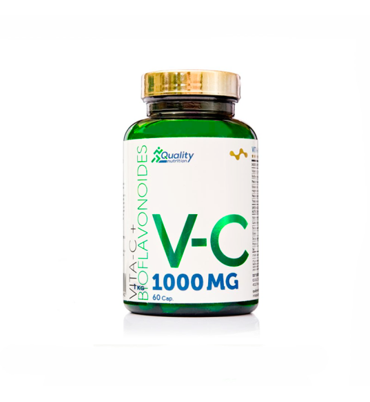 Vitamina C-1000 60 Cápsulas de Quality Nutrition