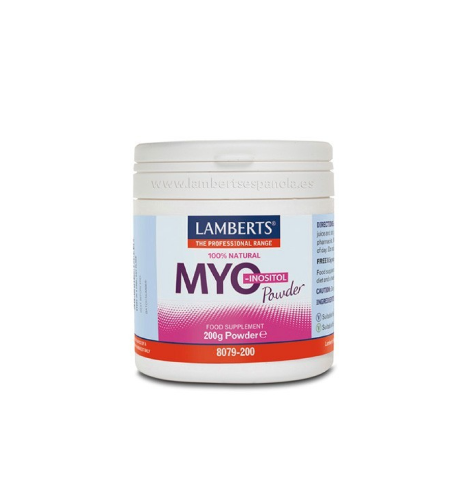 MYO Inositol en Polvo 200g - Lamberts