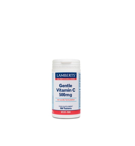 Vitamina C 500mg 100tabletas de Lamberts