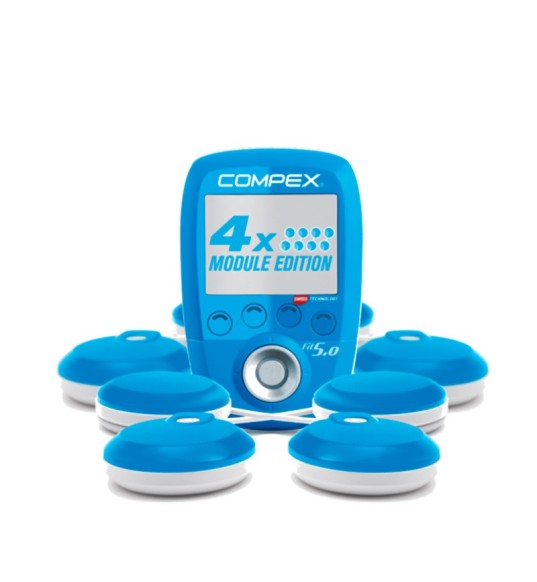 Electroestimulador Compex Fit 5.0 - 4 módulos