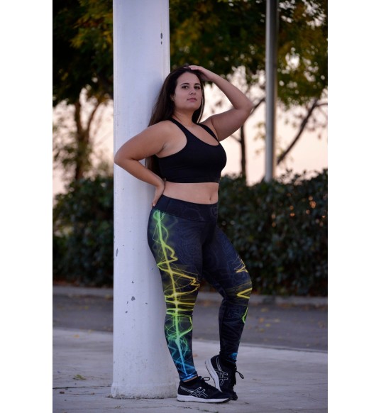 Electra Malla Deportiva Talle Medio - Sasha Active Wear