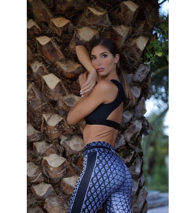 Black Mariana Malla Deportiva Talle Alto - Sasha Active Wear