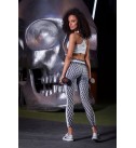 White Mariana Malla Deportiva Talle Alto  - Sasha Active Wear