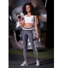 White Mariana Malla Deportiva Talle Alto  - Sasha Active Wear