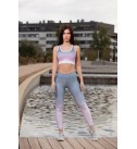 Lady In Gray Malla Deportiva Talle Alto - Sasha Active Wear