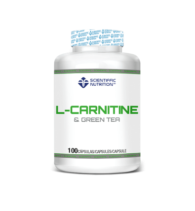 L-Carnitine And Green Tea 100 Cápsulas - Scientiffic Nutrition