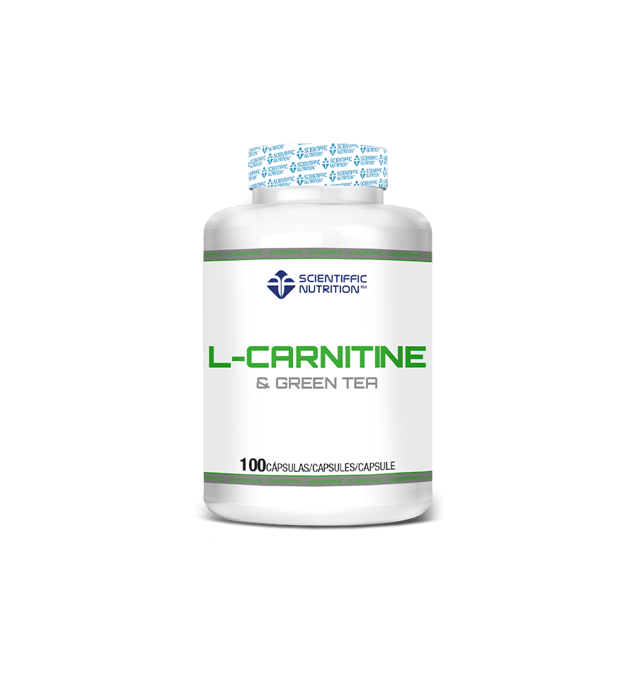 L-Carnitine And Green Tea 100 Cápsulas - Scientiffic Nutrition