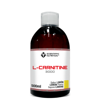 L-Carnitine 3000mg de 500ml - Scientiffic Nutrition