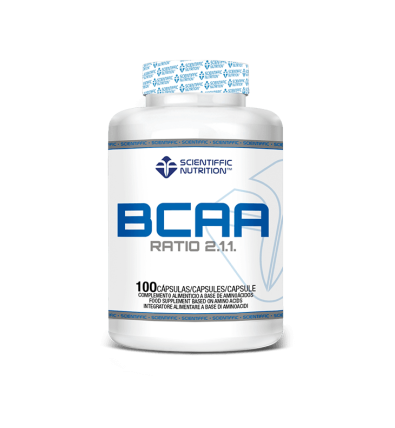 BCAA 100 Cápsulas 500 mg - Scientiffic Nutrition