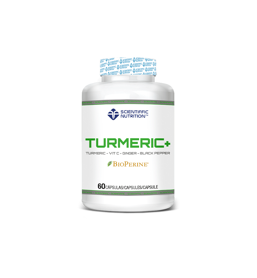 Turmeric 60 Cápsulas - Scientiffic Nutrition